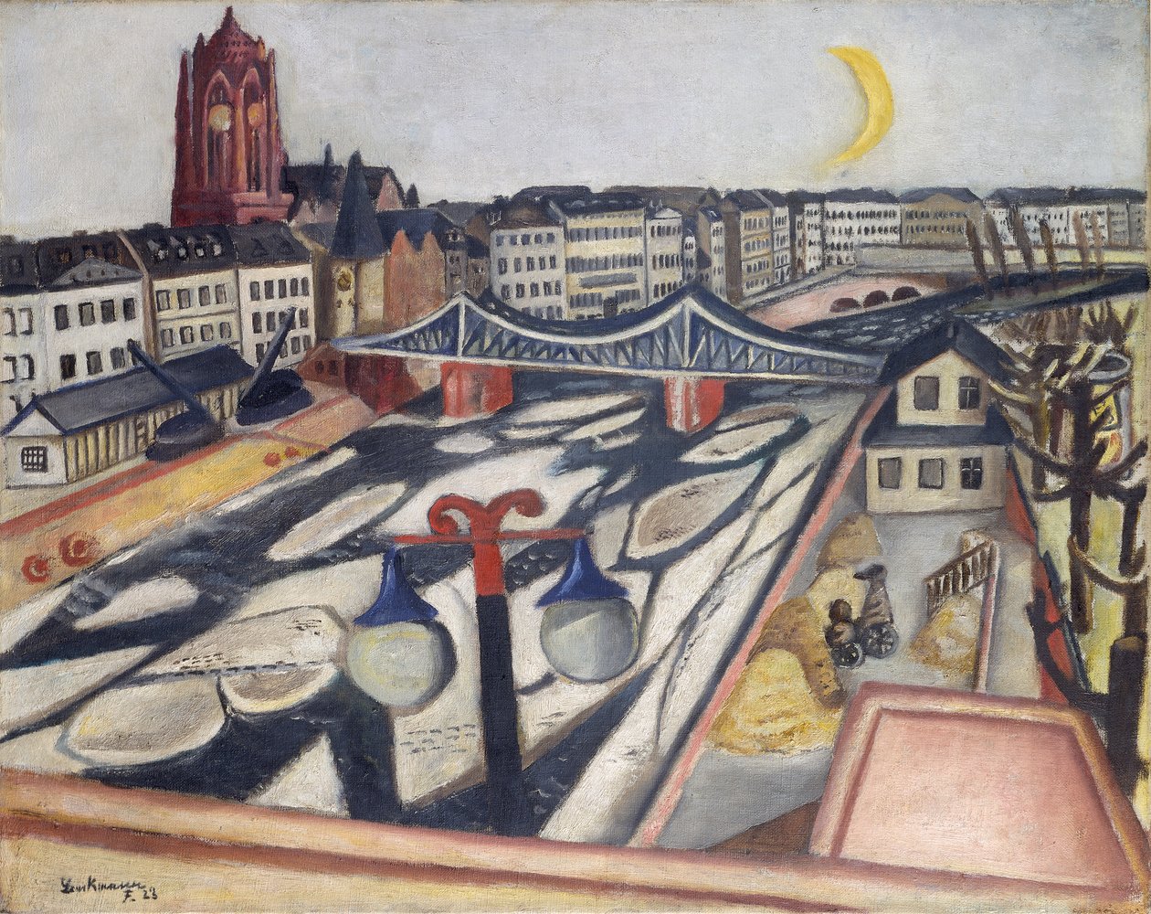 Jäätä joella tekijältä Max Beckmann