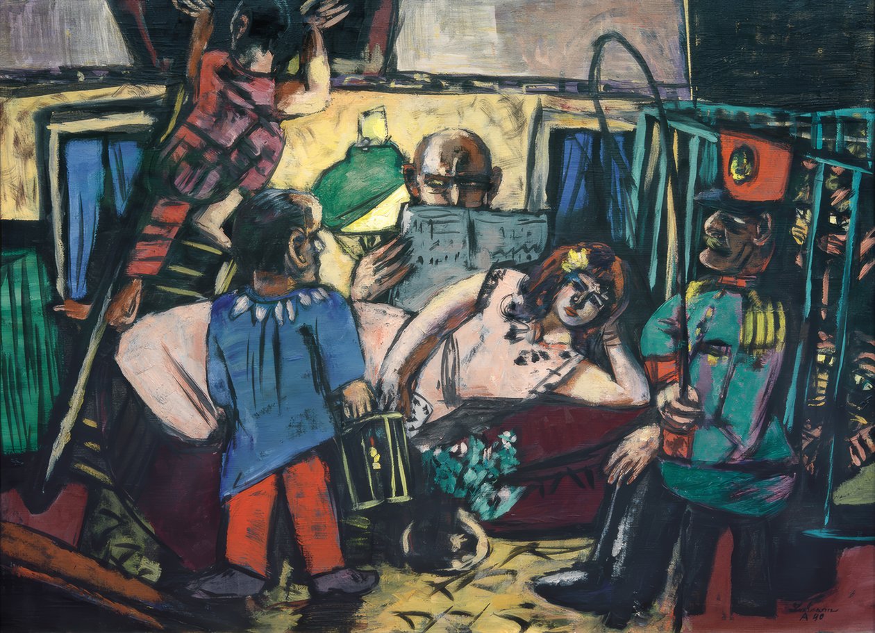 Olen Artistenwagen tekijältä Max Beckmann