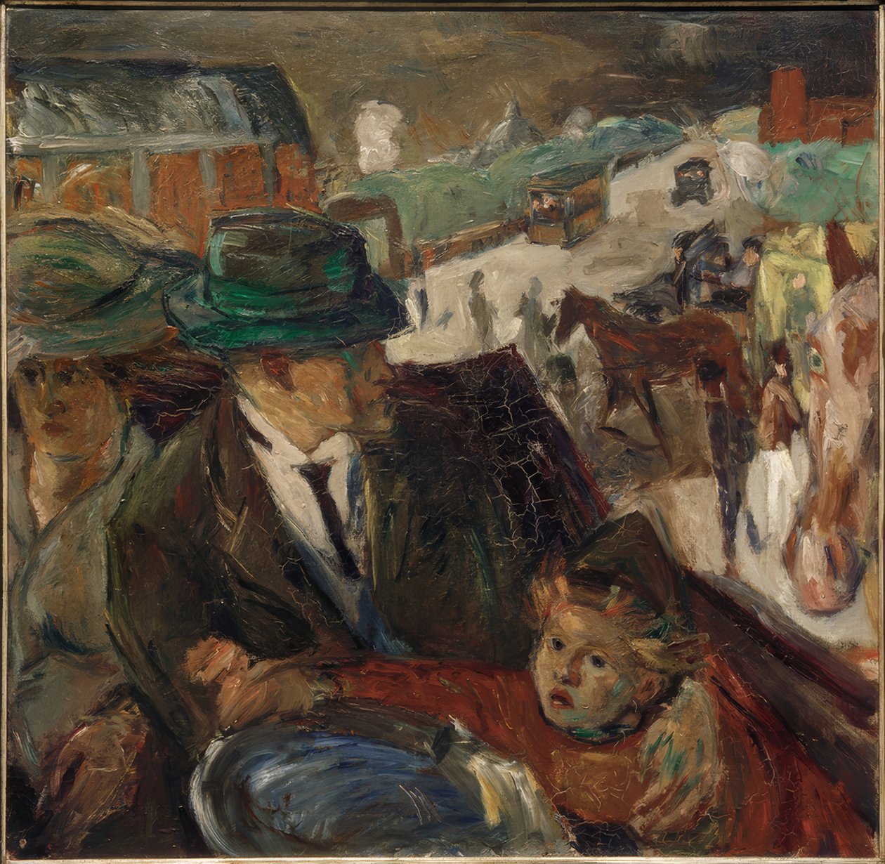 Autossa tekijältä Max Beckmann