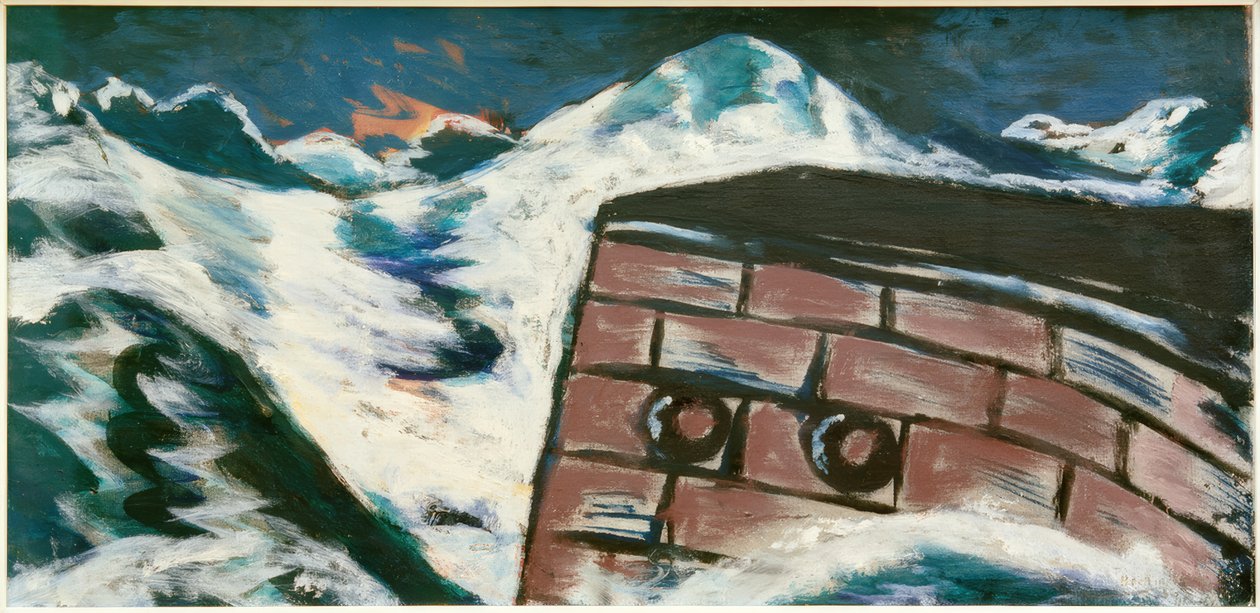 Purkulaituri myrskyssä tekijältä Max Beckmann