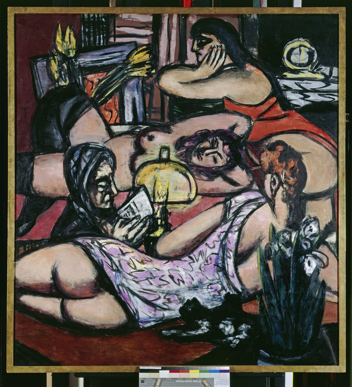Tyttöjen huone tekijältä Max Beckmann