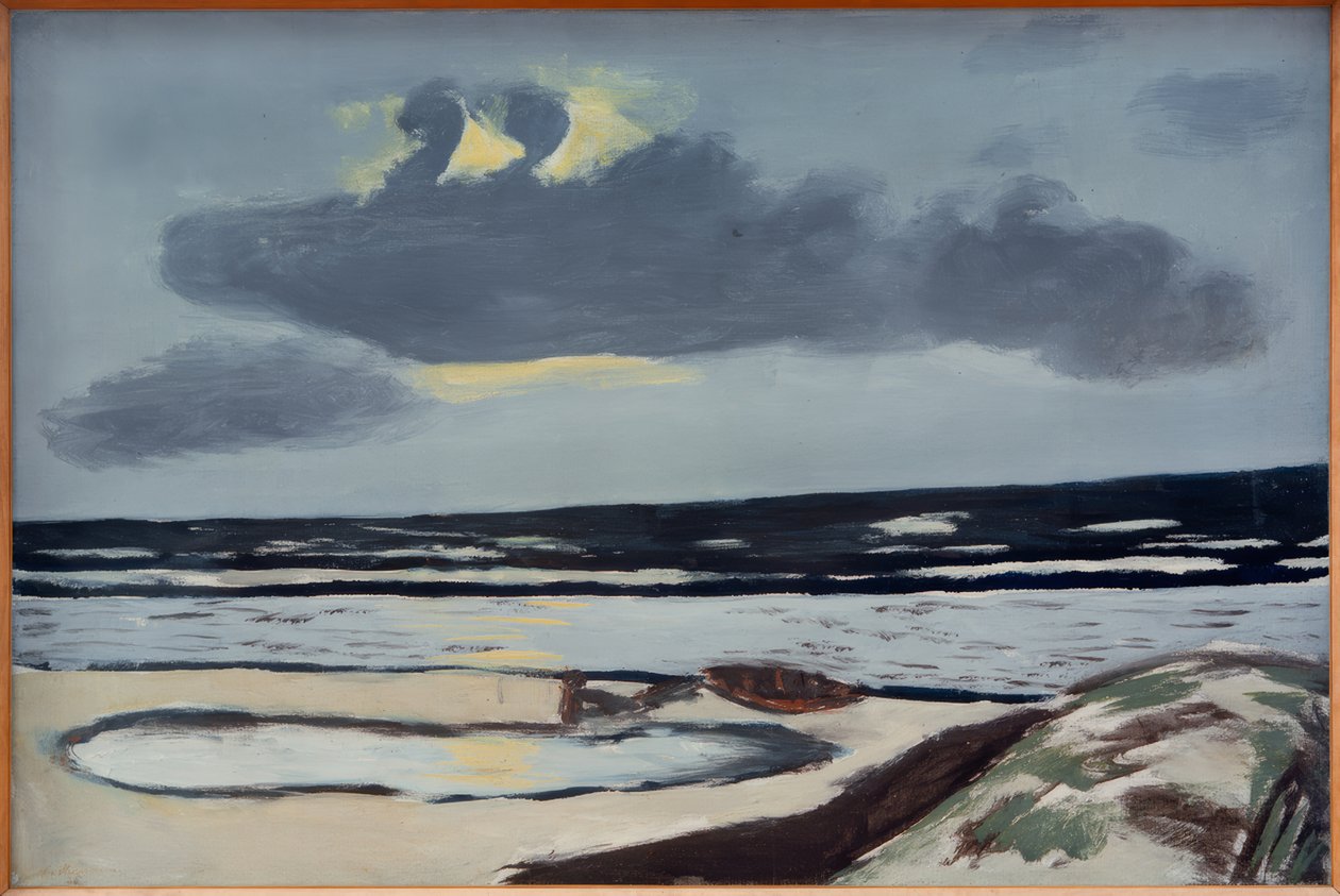 Meren ranta tekijältä Max Beckmann