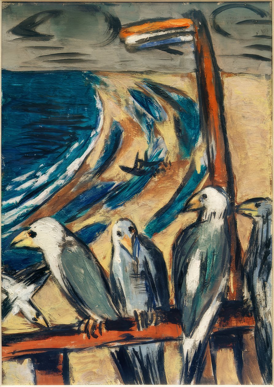 Lokit myrskyssä tekijältä Max Beckmann