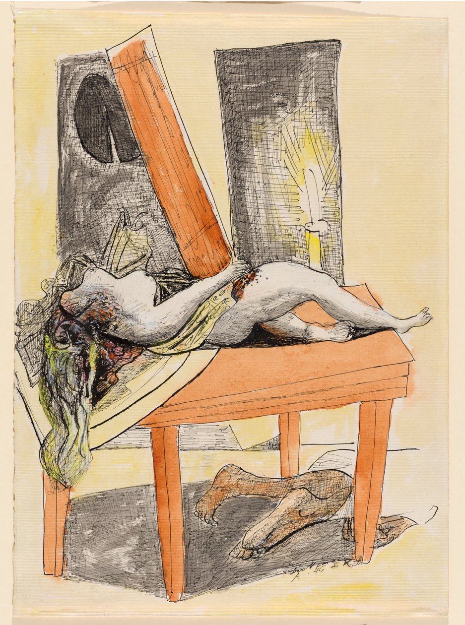 Mord tekijältä Max Beckmann