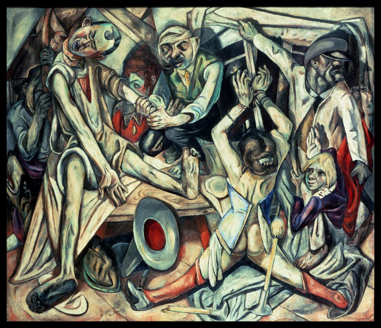 Yö tekijältä Max Beckmann