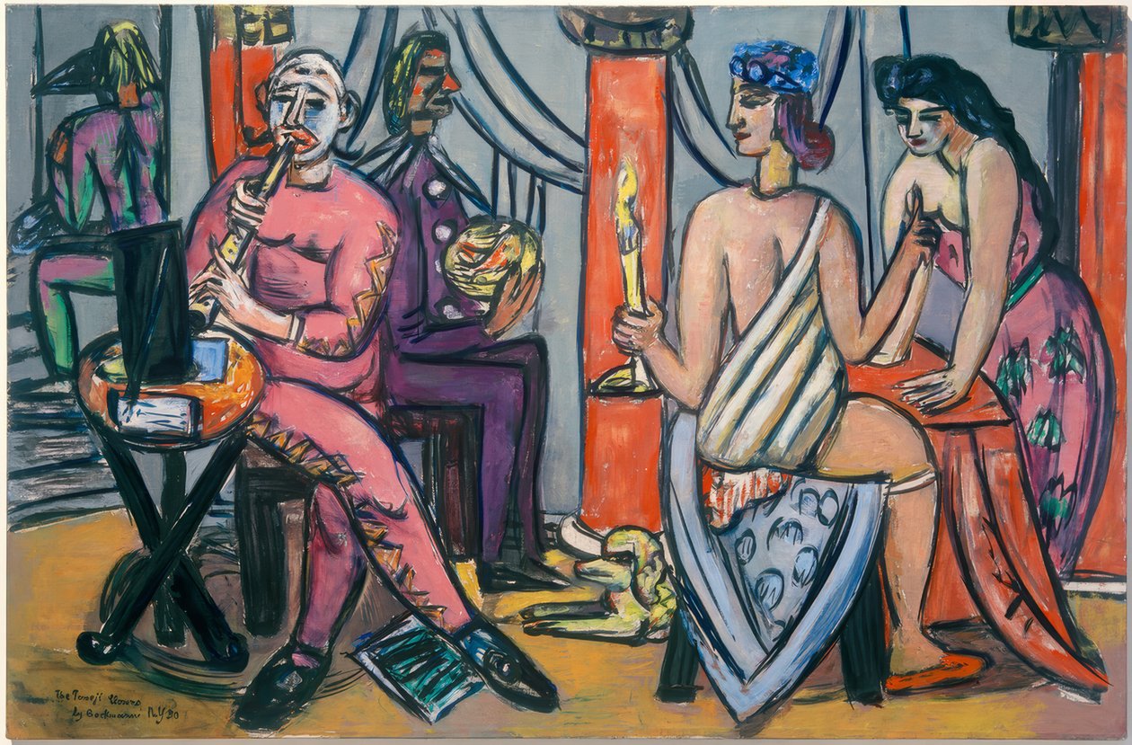 Pompei-Klovnit tekijältä Max Beckmann