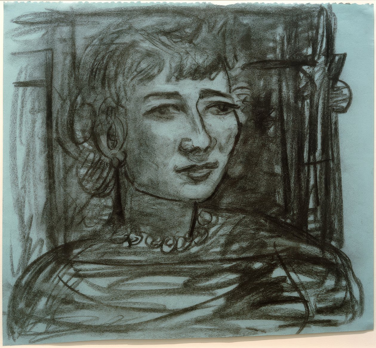 Muotokuva Frances van Veen tekijältä Max Beckmann