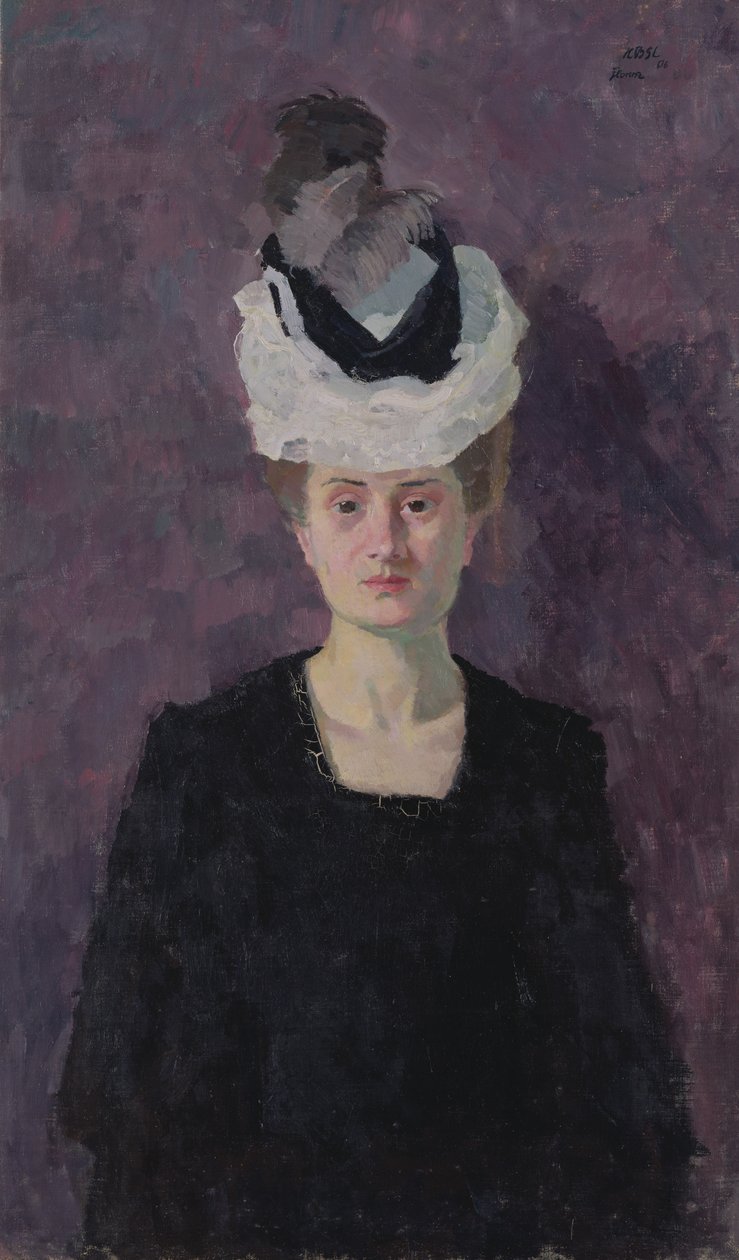 Rouva Minna Tube-Beckmannin muotokuva tekijältä Max Beckmann