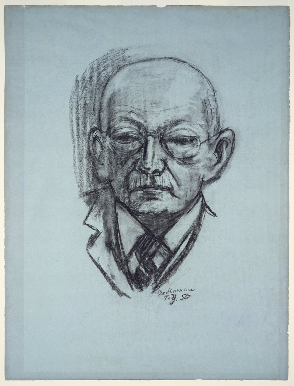 Georg Swarzenskin muotokuva tekijältä Max Beckmann