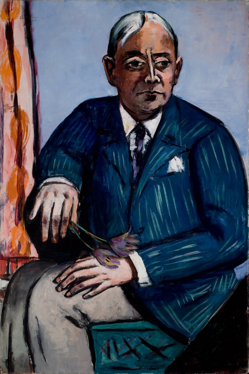 Ludwig Bergerin muotokuva tekijältä Max Beckmann