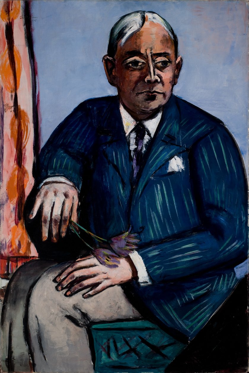 Ludwig Bergerin muotokuva tekijältä Max Beckmann