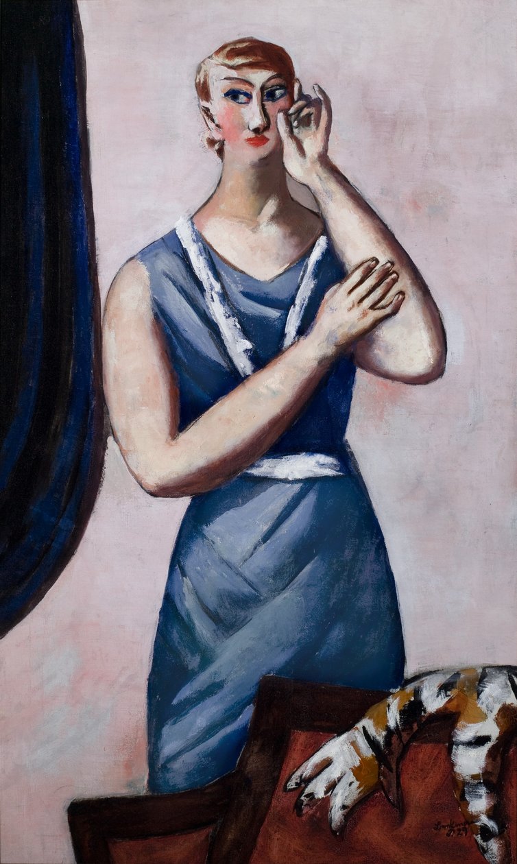 Valentine Tessierin muotokuva tekijältä Max Beckmann