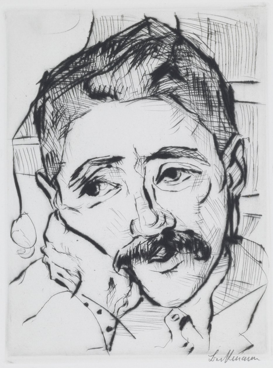 Walter Carlin muotokuva tekijältä Max Beckmann