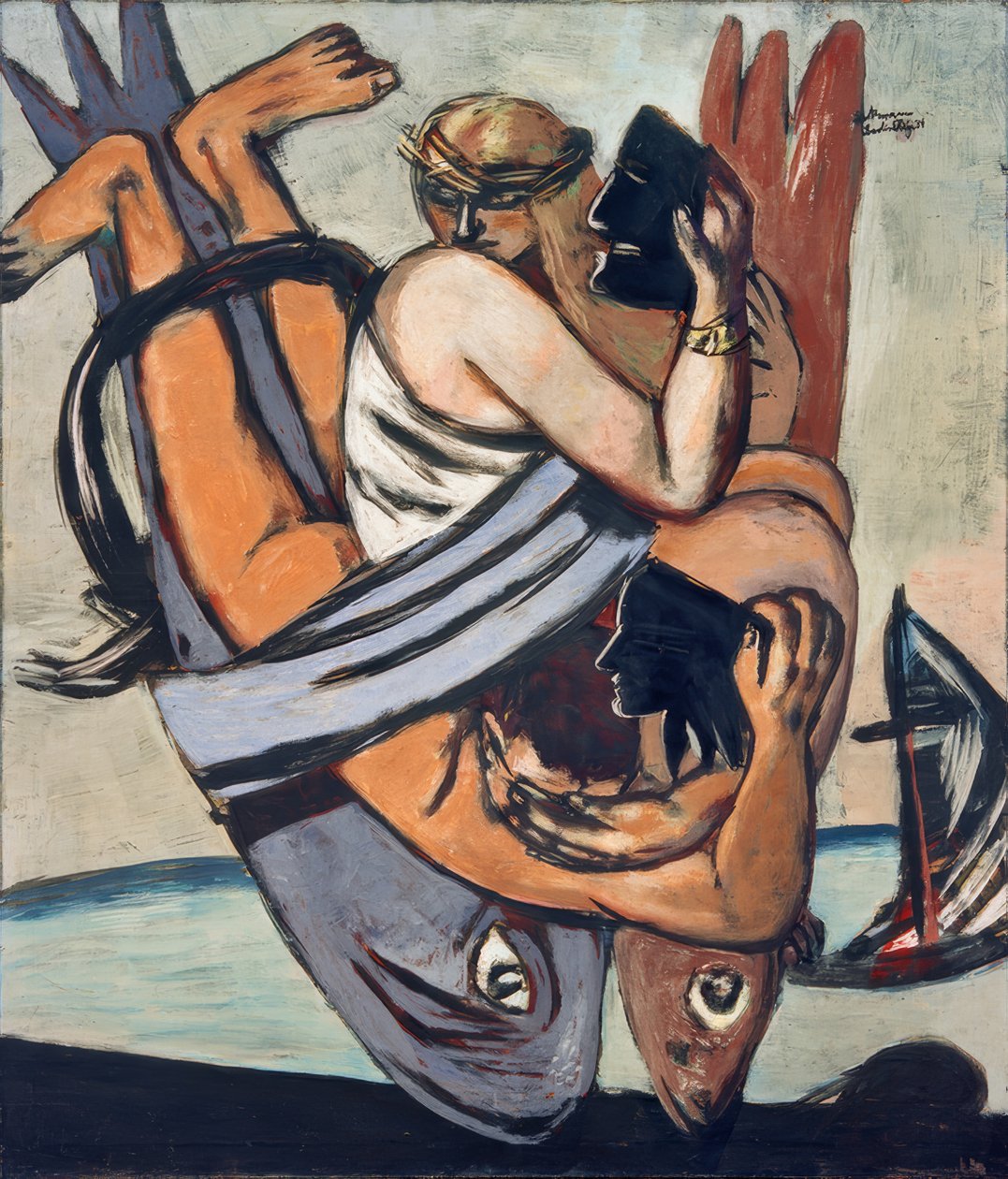 Matka kalalle tekijältä Max Beckmann
