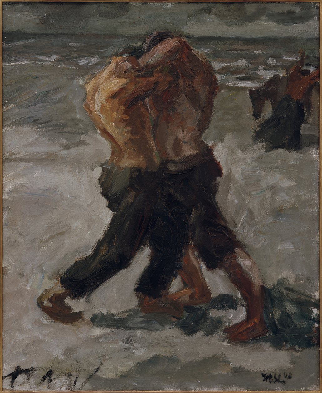 Kilpailijat: Soittajapari tekijältä Max Beckmann