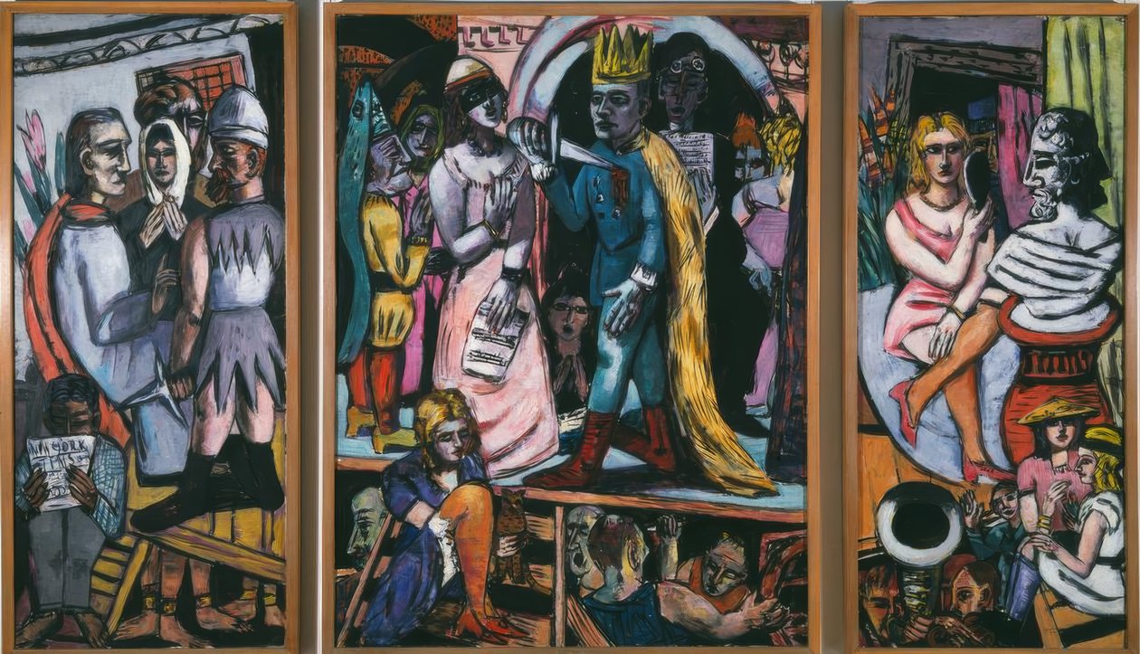näyttelijä tekijältä Max Beckmann