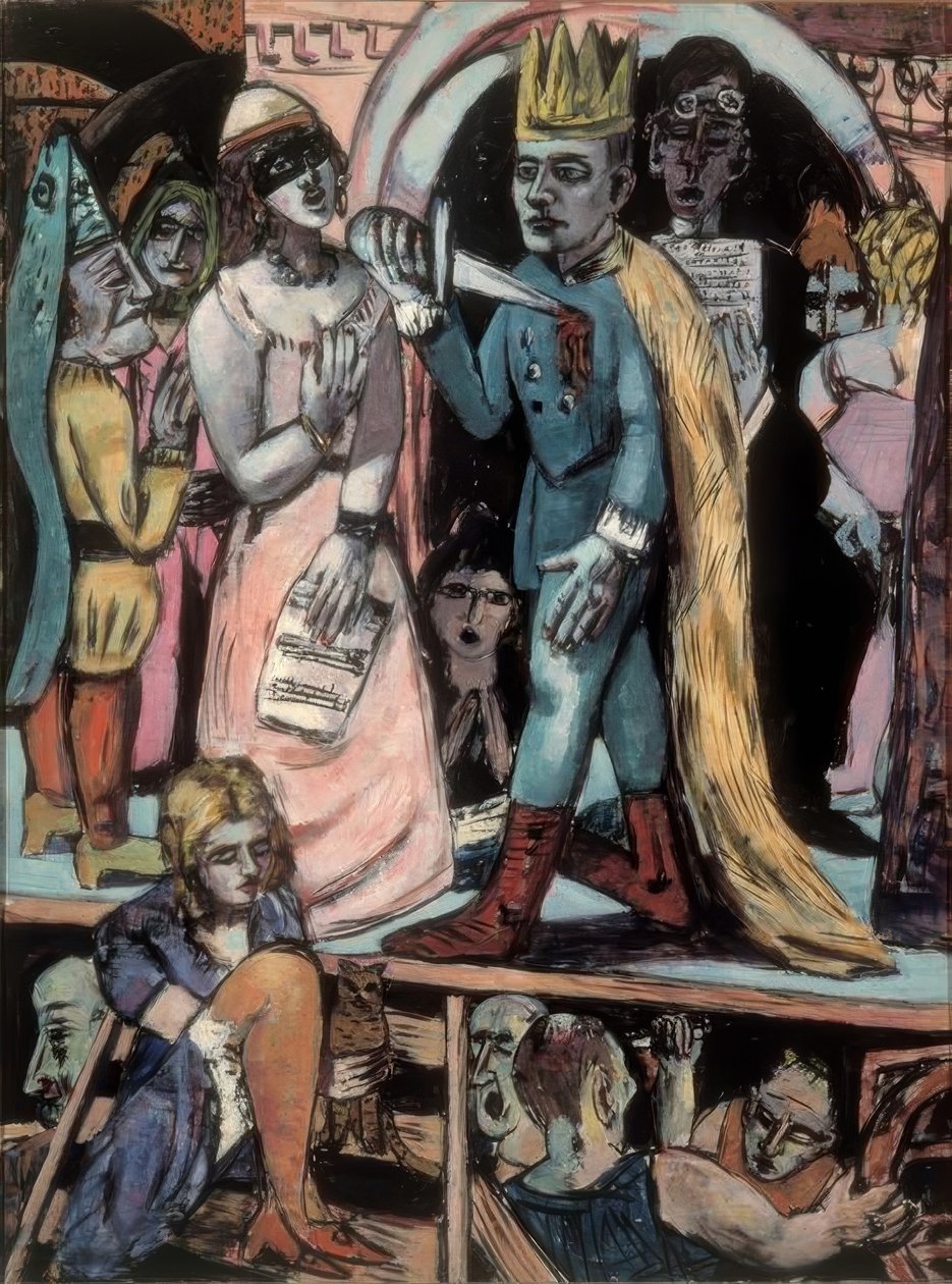 näyttelijä tekijältä Max Beckmann