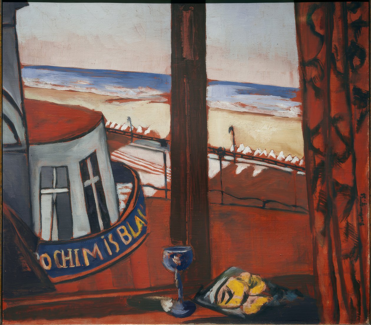 Scheveningen, viisi aamulla tekijältä Max Beckmann