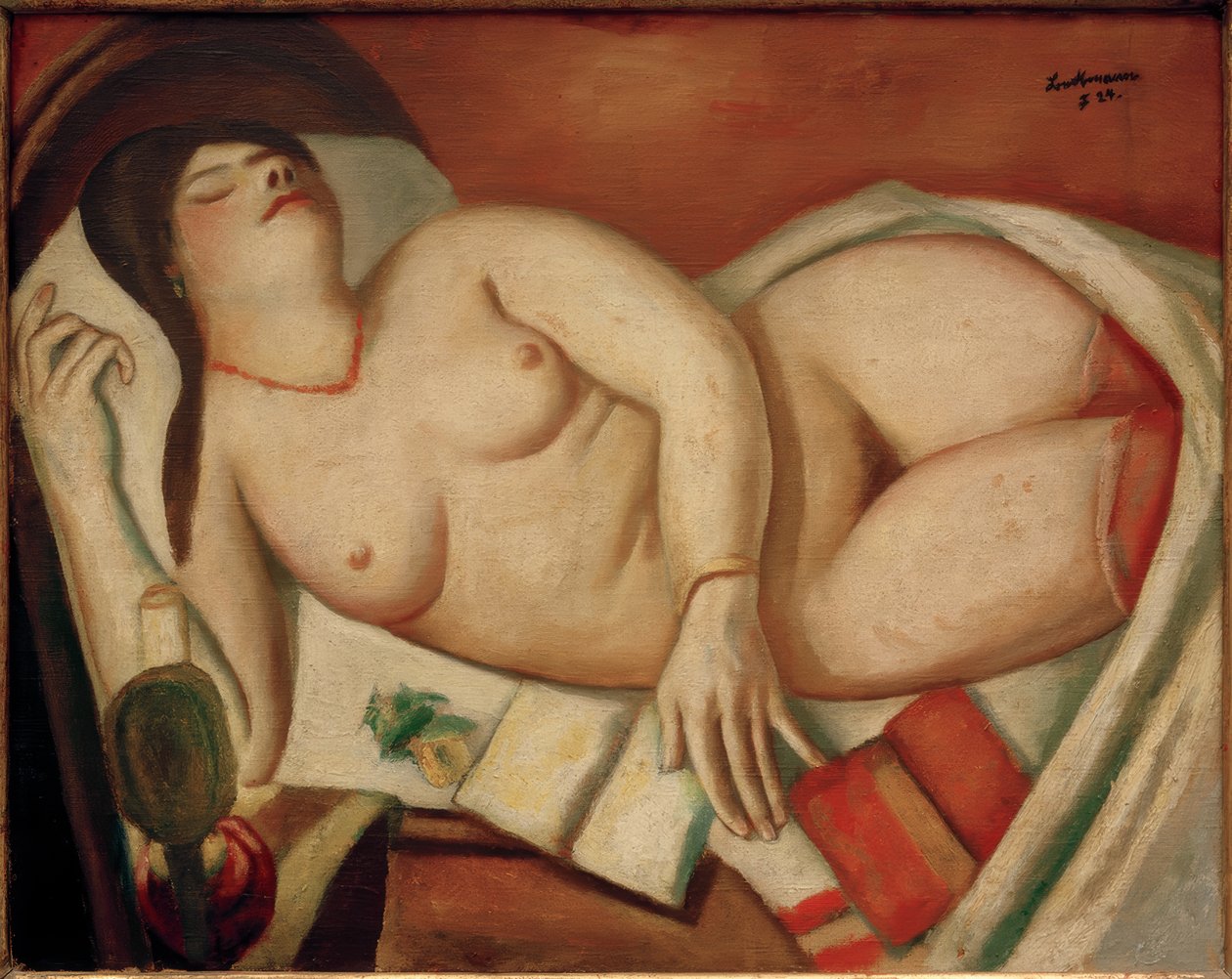 Nukkumassa tekijältä Max Beckmann