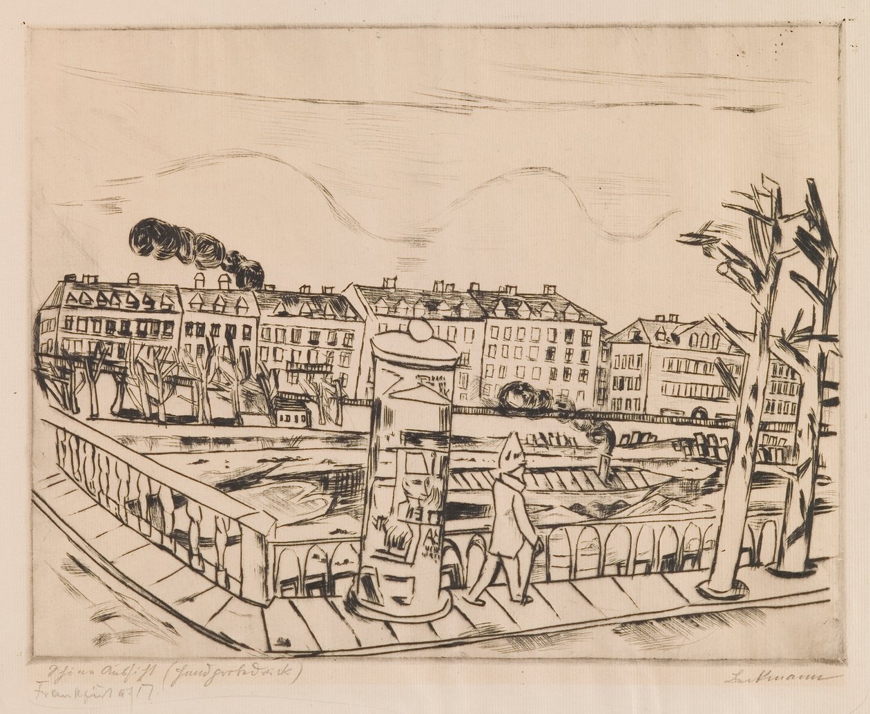 Kaunis näkymä (talvimaisema) tekijältä Max Beckmann