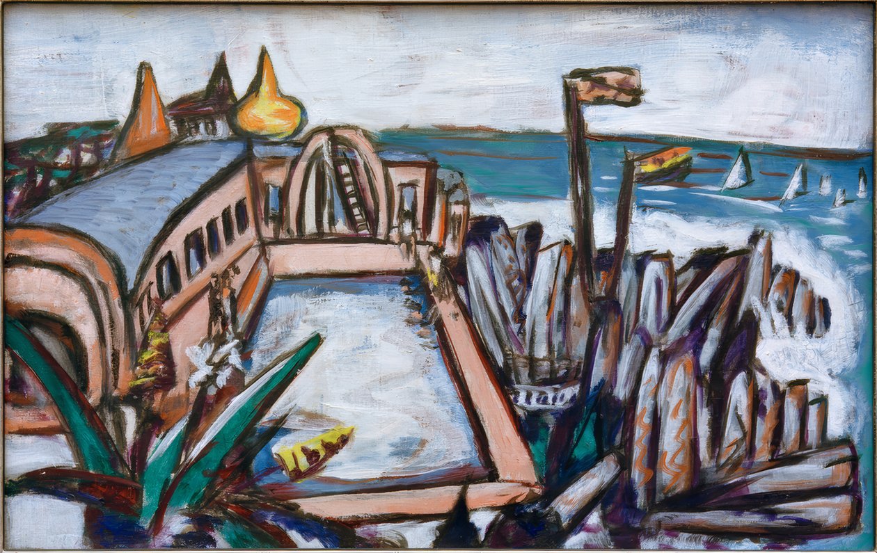 Cap Martinin uima-allas tekijältä Max Beckmann