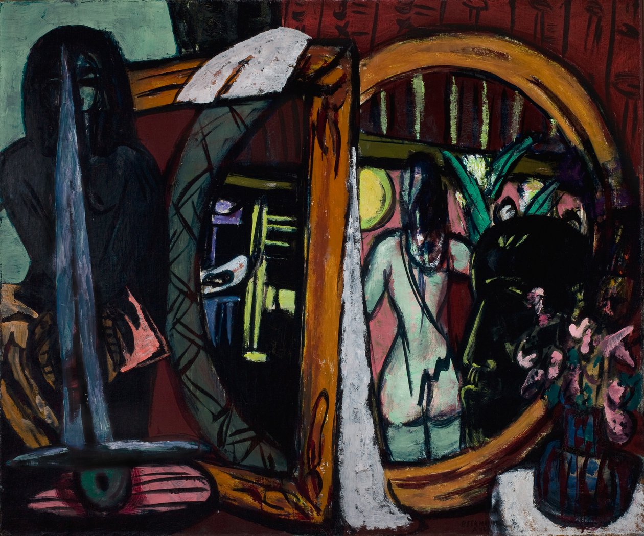 Kuvanveistäjän studio tekijältä Max Beckmann