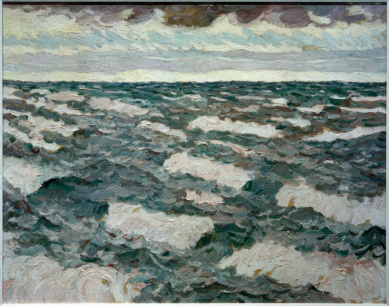 Järvi illalla tekijältä Max Beckmann