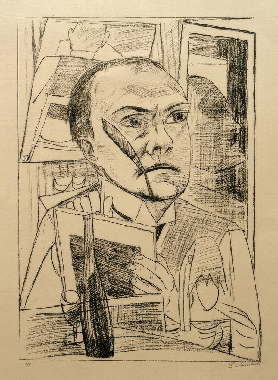 Jopa hotellissa tekijältä Max Beckmann
