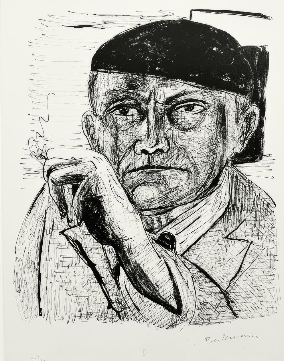 Omakuva tekijältä Max Beckmann
