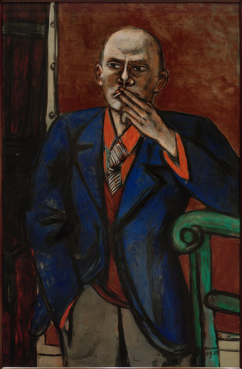 Omakuva tekijältä Max Beckmann