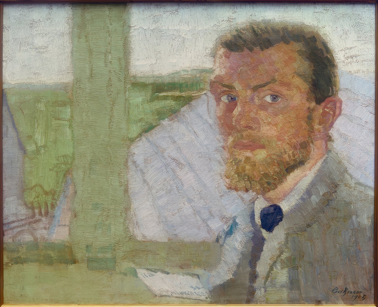 Omakuva tekijältä Max Beckmann