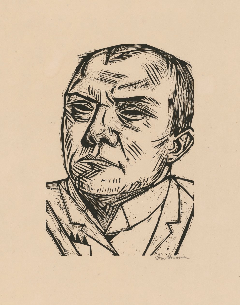 Omakuva tekijältä Max Beckmann
