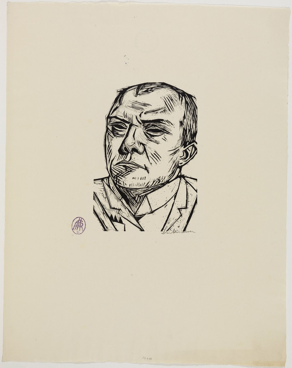 Omakuva tekijältä Max Beckmann