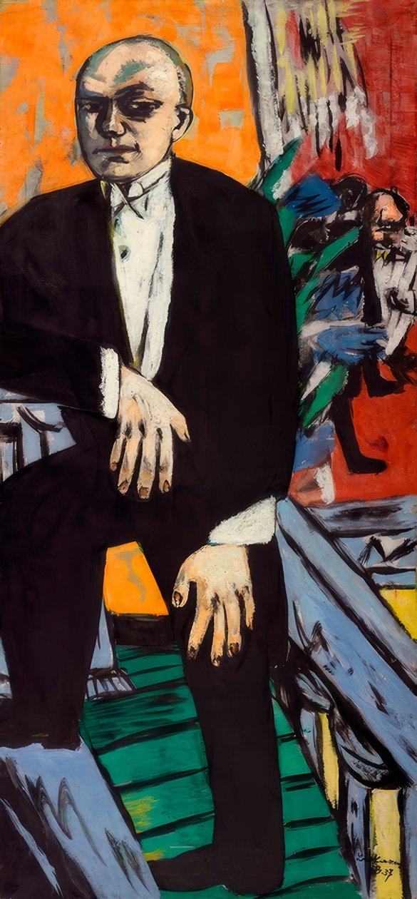 Omakuva tekijältä Max Beckmann