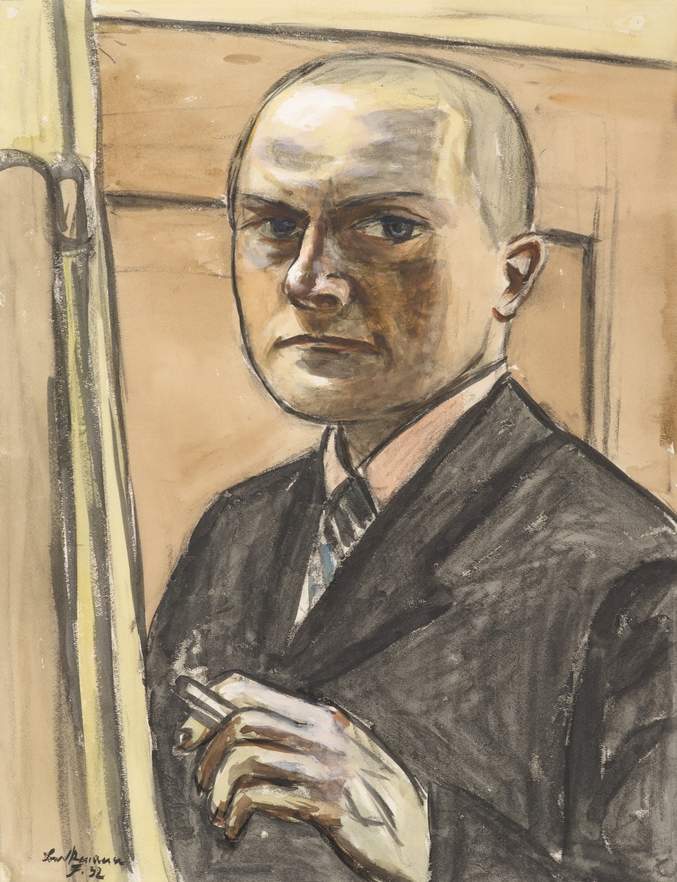 Omakuva tekijältä Max Beckmann