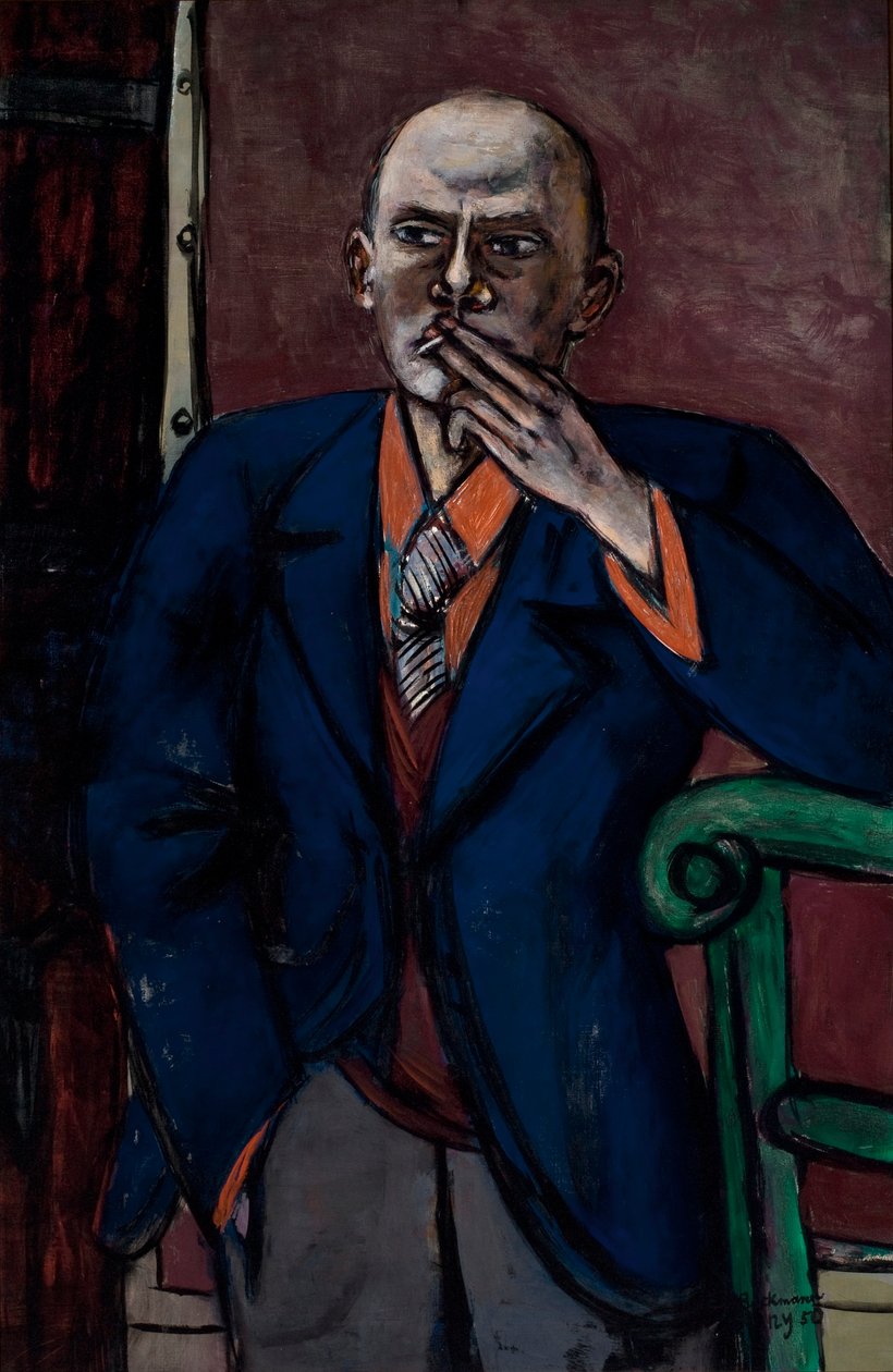 Omakuva 1950 tekijältä Max Beckmann