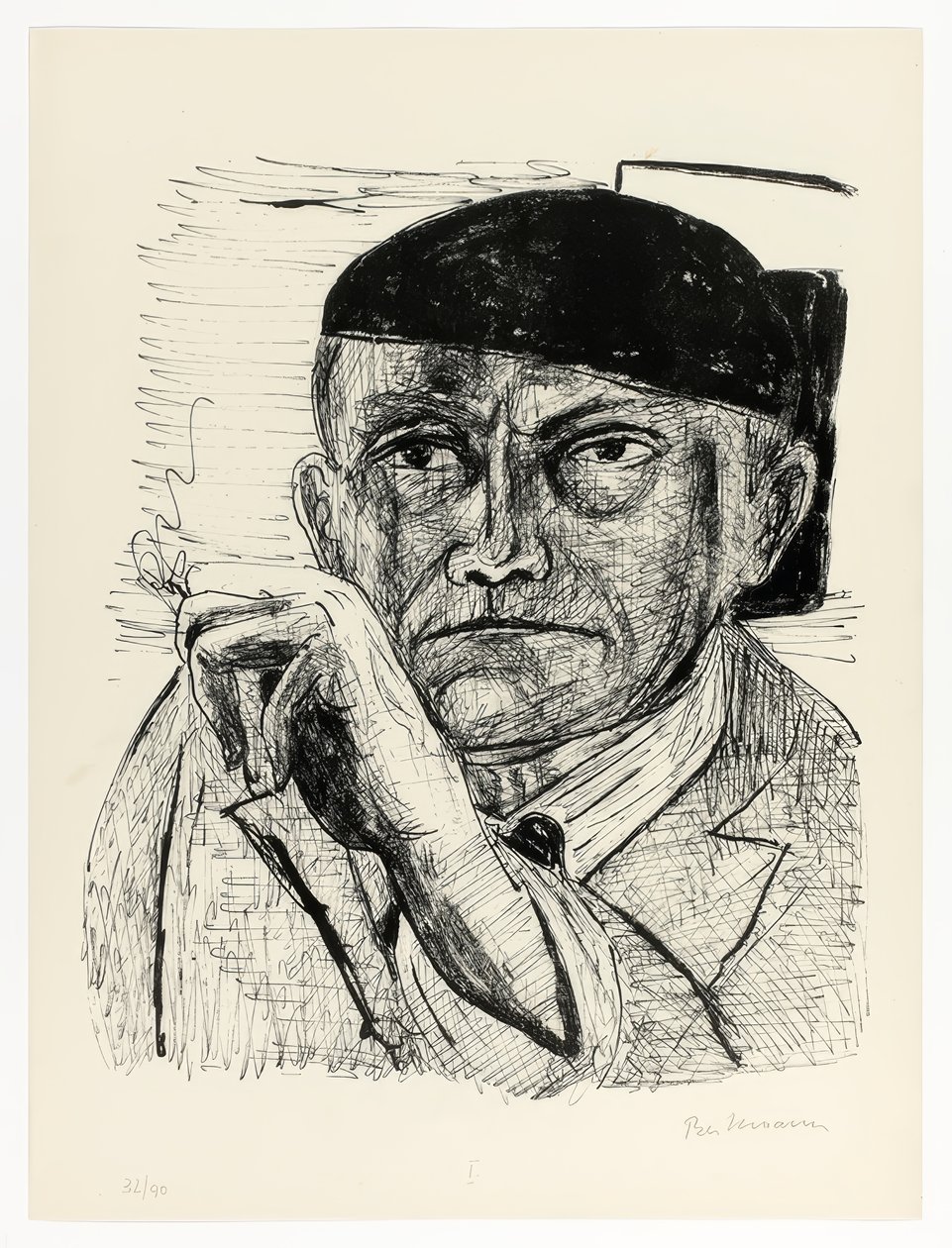 Omakuva, yksi levy Day and Dreamilta tekijältä Max Beckmann