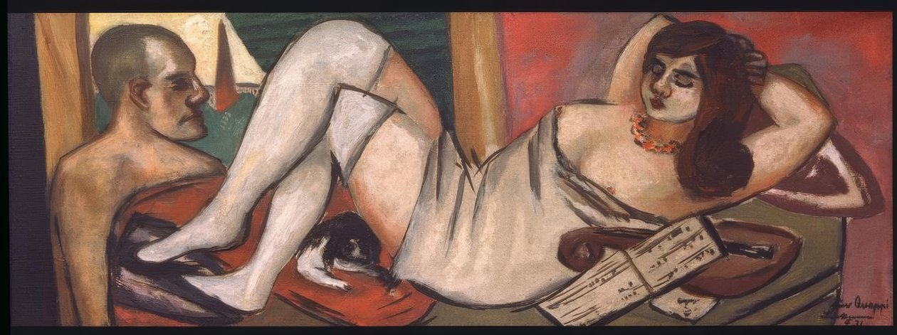 Siesta tekijältä Max Beckmann