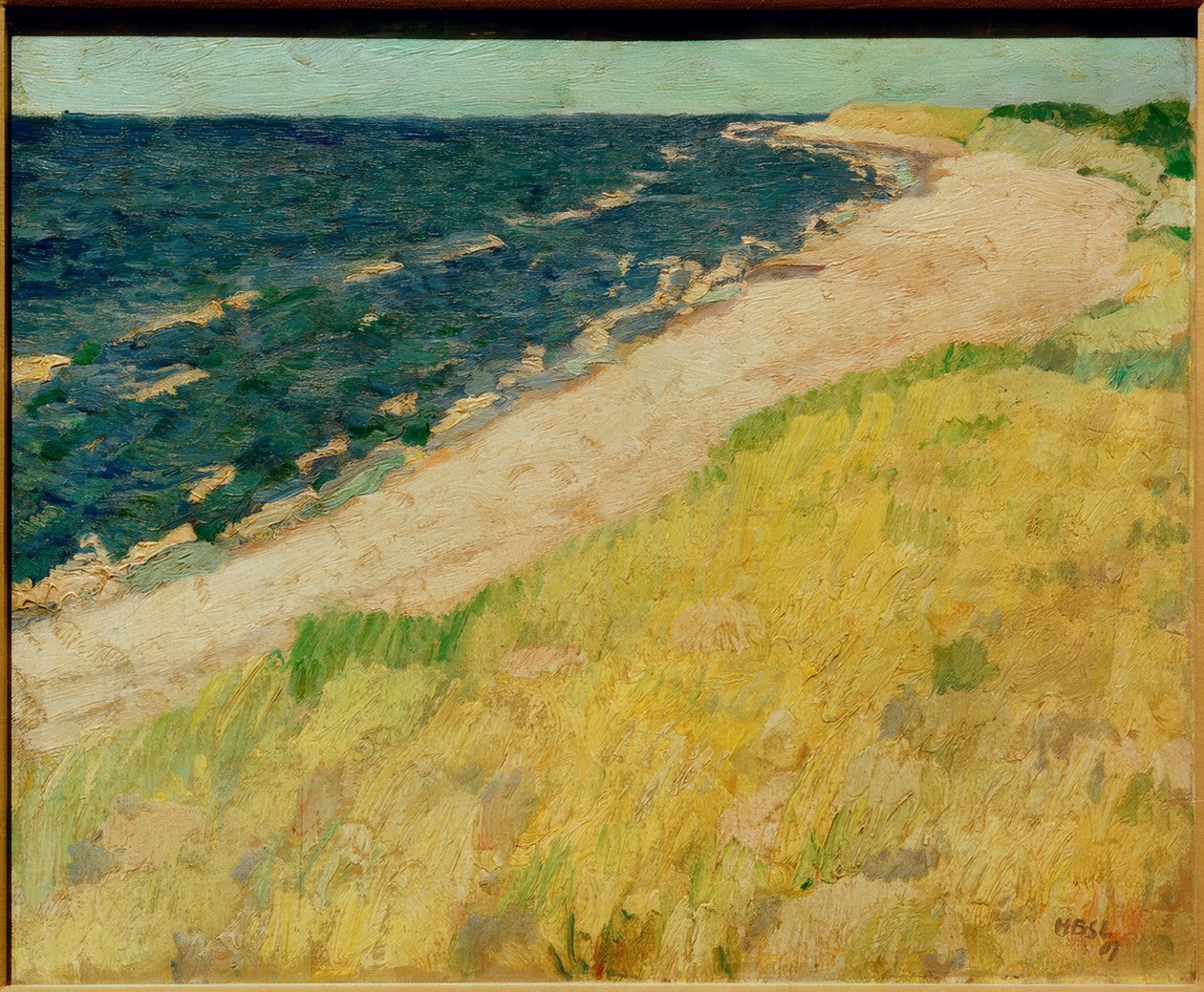 Kesäpäivä meren rannalla tekijältä Max Beckmann