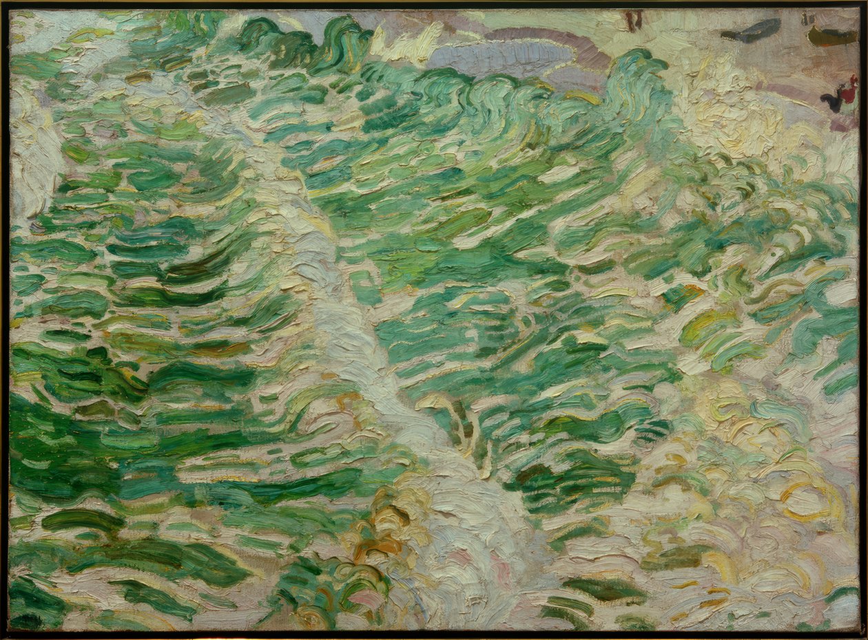Aurinkoinen vihreä meri tekijältä Max Beckmann