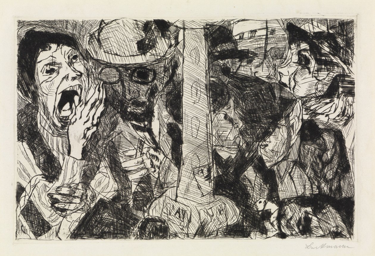 Katu II tekijältä Max Beckmann