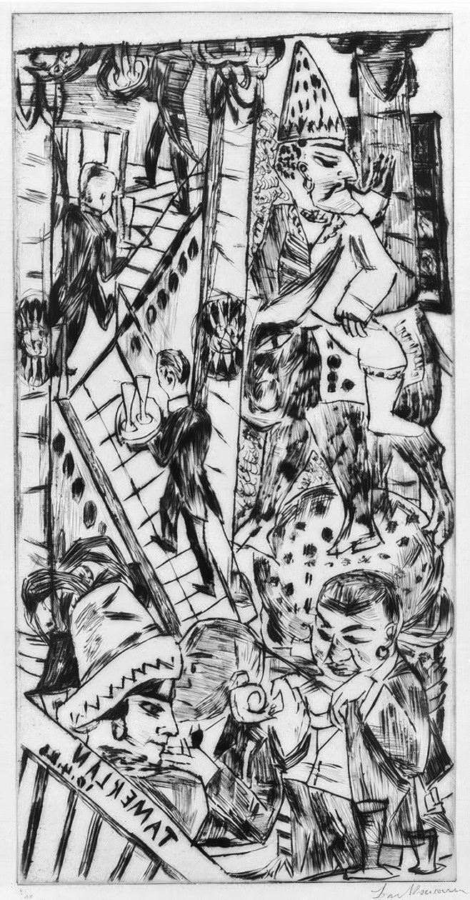 Tamerlane tekijältä Max Beckmann