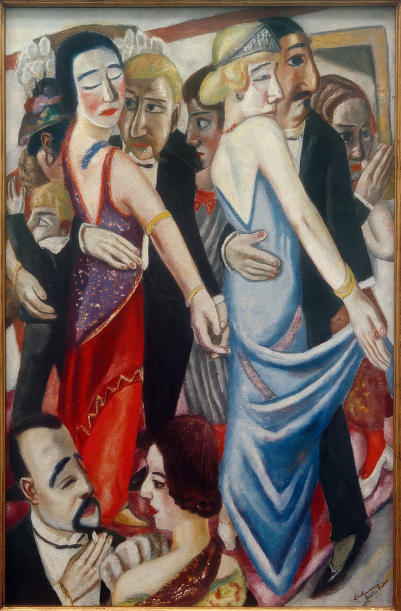 Tanssi Baden-Badenissa tekijältä Max Beckmann