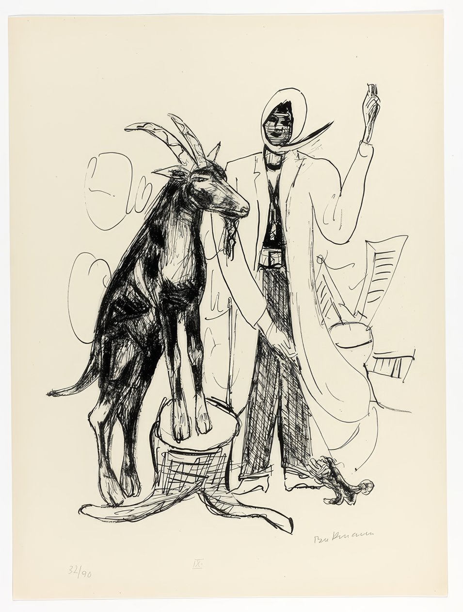 The Buck, yhdeksän levy Day and Dreamilta tekijältä Max Beckmann