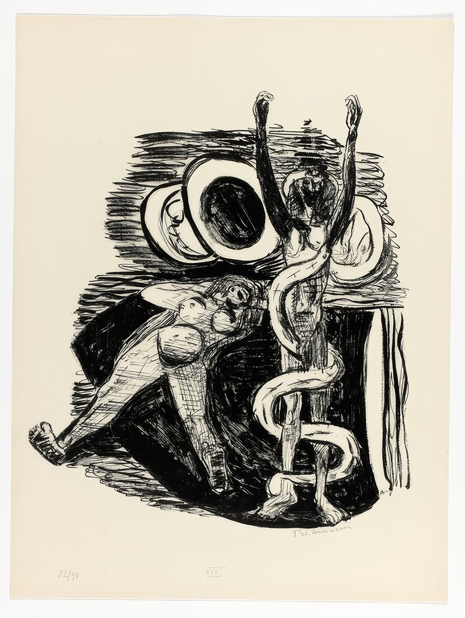The Fall of Man, levy 14 Day and Dreamista tekijältä Max Beckmann