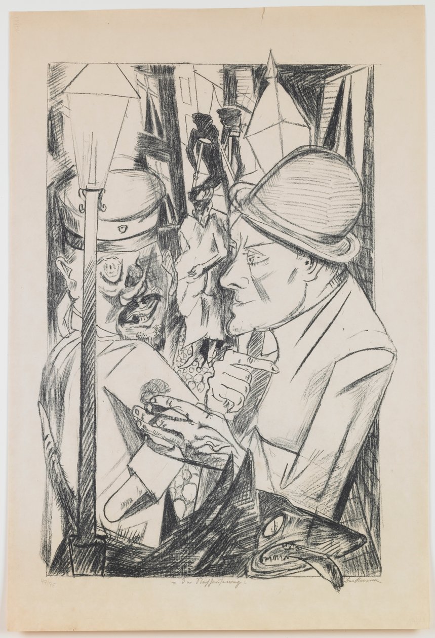 The Way Home, levy 2 sarjasta "Hell" tekijältä Max Beckmann