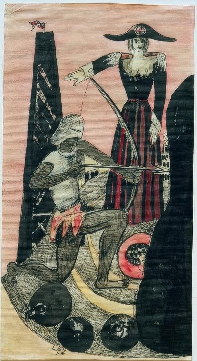 Venus ja Mars tekijältä Max Beckmann