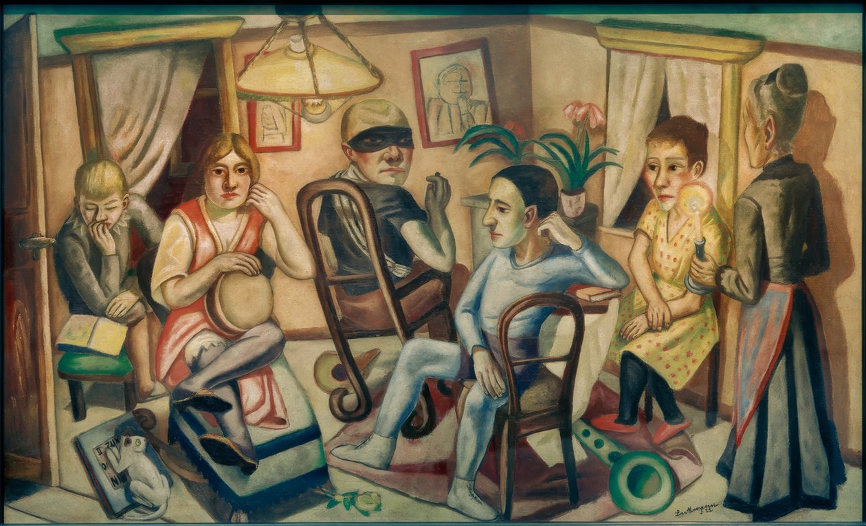Ennen naamiaiset tekijältä Max Beckmann