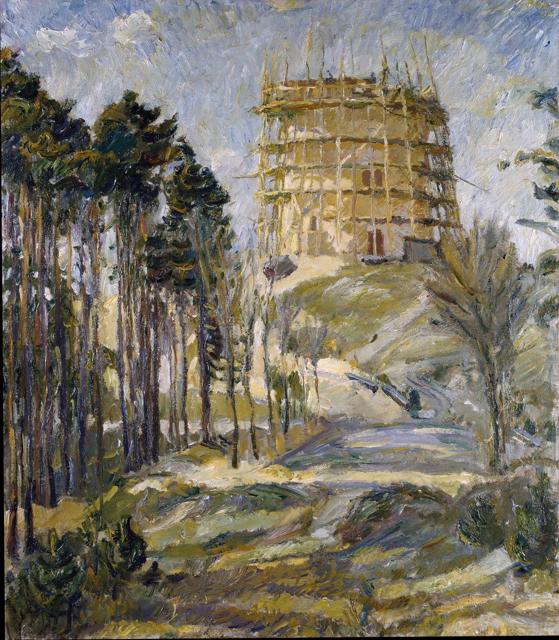 Hermsdorfin vesitorni tekijältä Max Beckmann