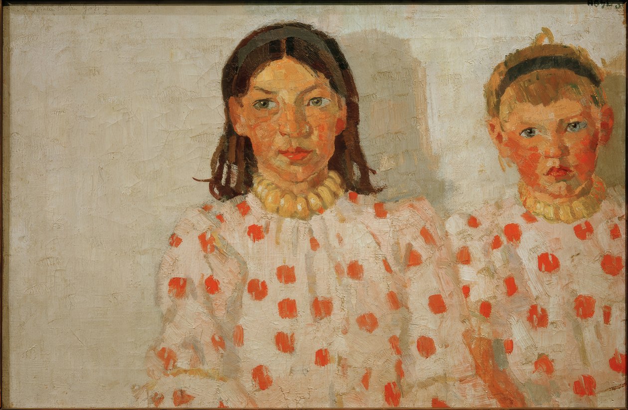 Kaksi tyttöä Jyllannista tekijältä Max Beckmann